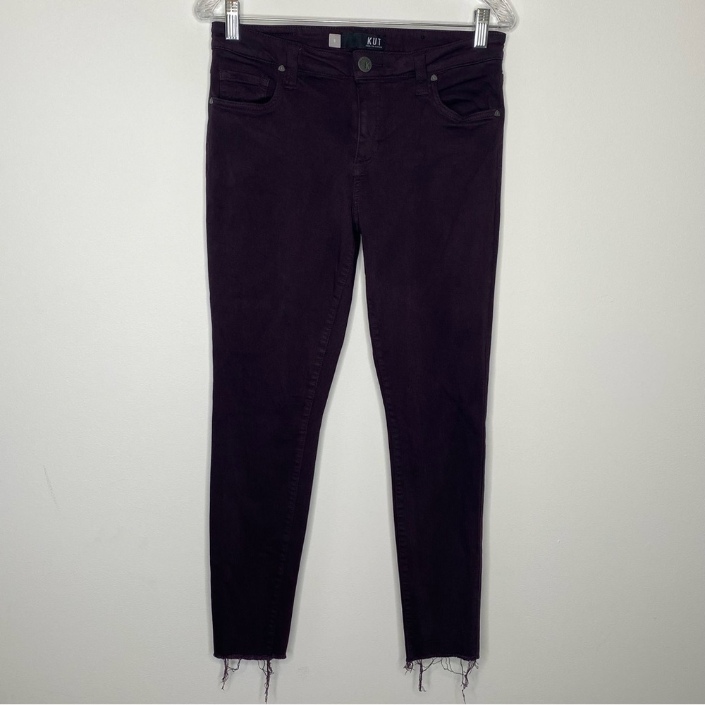 Kut From The Kloth Connie Deep Purple Skinny Jean